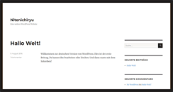 Desktop Screenshot of nitenichiryu.de